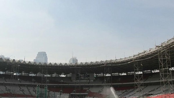 Melihat dari Langit Wajah Baru GBK yang Makin Wah Melihat dari Langit Wajah Baru GBK yang Makin Wah
