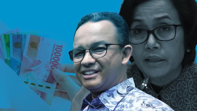 Sri Mulyani, Anies, dan Tingginya Perdinas Pemprov DKI