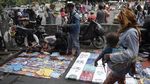 PKL Kembali Penuhi Trotoar di Kota Tua