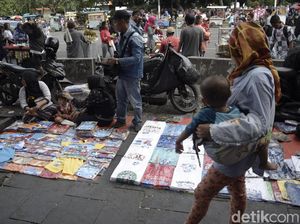 Sandiaga Sedih PKL Taman Kota Intan Tak Lagi Bersemangat