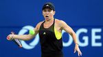 Gaya Simona Halep di 2017: Kostum Biru Laut Sampai Bra Kuning Mencolok Mata