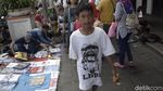 PKL Kembali Penuhi Trotoar di Kota Tua