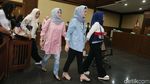 Idrus Marham dan Keluarga Novanto Setia Ikuti Sidang