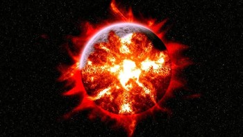 Hancurnya Bumi: Pada akhirnya, menurut ilmuwan Dave Stevenson, jika Bumi berbentuk datar, gaya gravitasi yang berada di pusat planet tersebut akan menarik setiap tepian untuk mengubah planet tersebut menjadi bulat. Dengan besarnya jumlah daya dan tenaga yang dihasilkan, maka Bumi akan hancur dengan sendirinya. (Foto: Unwired)