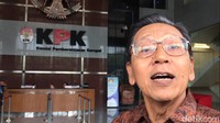 Wakil Ketua KPK Laode M Syarif menyebut pemeriksaan Boediono sebagai saksi terkait dengan BLBI. (Nur-detikcom)