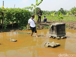 Di Lamongan, Lingga Yoni Peninggalan Zaman Hindu Ditemukan Tak Utuh
