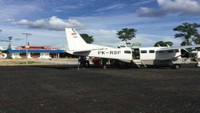 Bandara Koroway Batu terletak di Kabupaten Boven Digoel, Papua. Pool/Kemenhub.