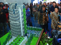 BRI Ground Breaking Menara Baru di Segitiga Emas Jakarta