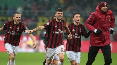 Sukacita Milan Usai Singkirkan Inter