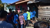 Tajudin sebenarnya selama ini tidak memelihara buaya tersebut. Ceritanya, bahwa Tajudin belum lama ini membeli rumah tersebut dari pemilik lamanya.