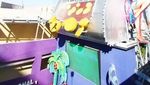 Foto: Flying Fox di Atas Pusat Perbelanjaan