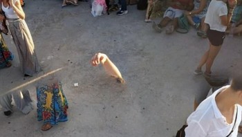 Hanya tangan saja, Foto: Dailymail