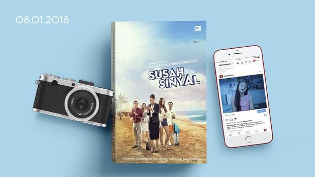 Pre Order Novel 'Susah Sinyal' Ludes Seribu Eksemplar dalam Waktu 30 Menit