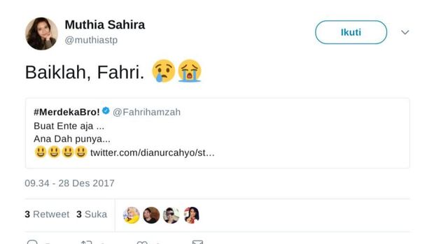  Saat Fahri Hamzah Kena Efek 'Nikahi Aku Fahri'