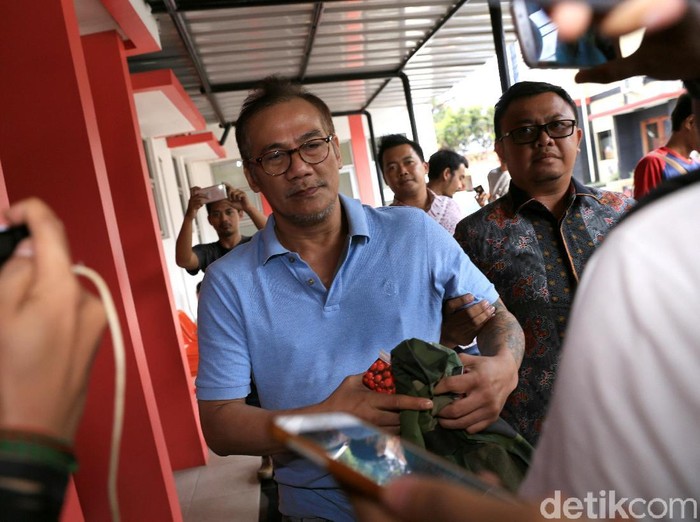 Tio Pakusadewo saat ditemui di RS Bhayangkari, Lebak Bulus.