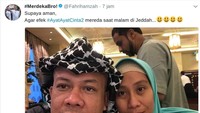 Bahkan Fahri memposting foto dirinya bersama sang istri.