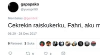 Ada-ada saja. Netizen meminta Fahri untuk menyalakan rice cooker miliknya. 