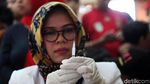 Lucu! Ekspresi Si Kecil Saat Imunisasi Difteri