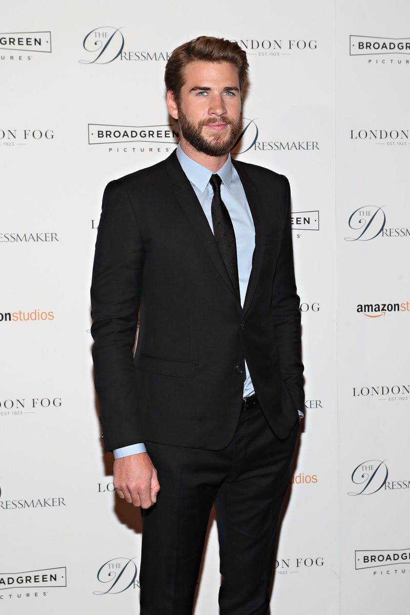 NEW YORK, NY - SEPTEMBER 16:  Actor Liam Hemsworth attends as London Fog presents a New York special screening of 'The Dressmaker' on September 16, 2016 in New York City.  (Photo by Cindy Ord/Getty Images for London Fog)