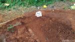 Penampakan Makam di Ciputat yang Dibongkar Orang Misterius
