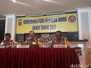 Selama 2017, Dua Polisi Nakal di Jabar Dipecat