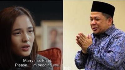Kocak! Viral Nikahi Aku Fahri yang Serempet Fahri Hamzah