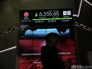 Kontras Dengan Bursa Asia, IHSG Parkir Positif di 6.313