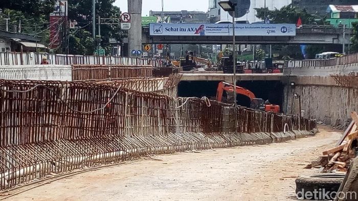 Underpass Mampang-Kuningan Bisa Dipakai Dua Bulan Lagi