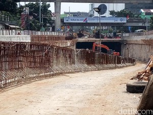 Underpass Mampang-Kuningan Bisa Dipakai Dua Bulan Lagi