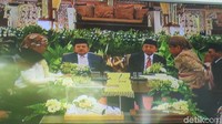 JK dan Boediono saat menjadi saksi pernikahan Foto: Usman Hadi/detikcom