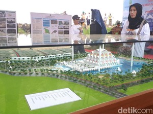 Pembangunan Masjid Terapung Rp 1 Triliun di Gedebage Dimulai