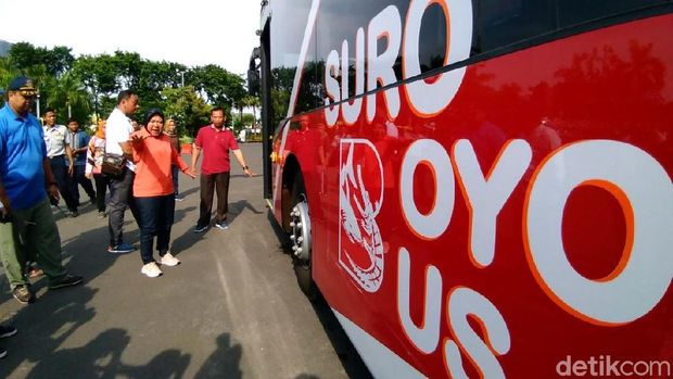 Ini Kecanggihan Suroboyo Bus yang akan Segera Dioperasikan