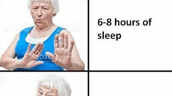 Tidur 6-8 jam udah biasa, tiga jam baru istimewa. Foto: internet