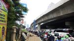 Penampakan Terkini Flyover Pancoran yang Belum Rampung