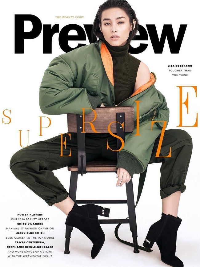 Wajahnya pun mulai menghiasi berbagai sampul majalah lokal. (Foto: Instagram/Liza Soberano)