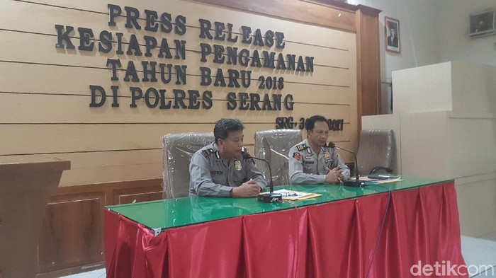 Polres Serang Imbau Warga Tak Main Petasan di Malam Tahun Baru