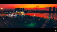 Beberapa mobil air-cooled dari gelaran Luftgekühlt (reuni mobil Porsche yang digelar di San Pedro, California beberapa waktu sebelumnya) pun hadir meramaikan. Foto: Pool (Youtube)