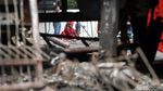 Ini Bangkai Truk Tangki yang Hangus di SPBU Jagakarsa