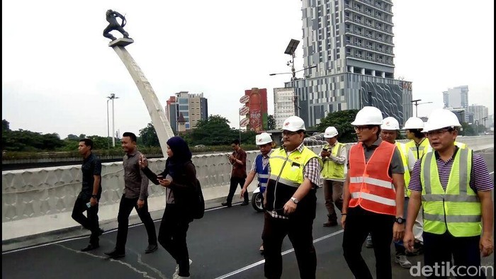 Flyover Pancoran Molor, Sandi: Kami Mohon Maaf