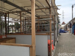 Lokbin PKL Kota Tua Tetap Sepi Meski Musim Libur