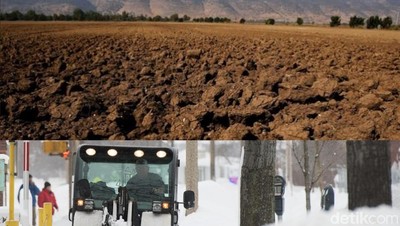 Foto: Israel Kekeringan, AS Dilanda Cuaca Ekstrem