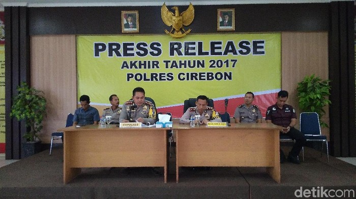 Sepanjang 2017, Polres Cirebon Ungkap 909 Kasus Kejahatan