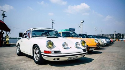 Reuni Mobil Porsche Terbesar Ada di Bangkok