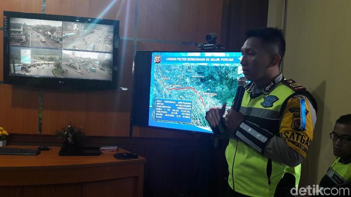 Polisi Siapkan 4 Bus untuk Warga Selama Malam Tahun Baru di Puncak