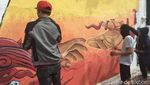 Foto: Mural & Lorong Warna-warni di Makassar