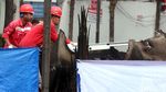 Fasilitas SPBU yang Rusak Akibat Terbakarnya Truk Tangki