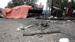 Fasilitas SPBU yang Rusak Akibat Terbakarnya Truk Tangki