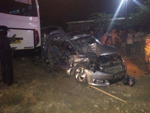 Korban Bus Tabrak Mobil Bertambah, Total Meninggal 6 Orang