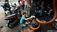 Biasanya, motor-motor ini akan dibawa pemiliknya berlibur.