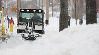 Salju tebal di kawasan Eri, Pennsylvania (Foto: Dok. REUTERS/Robert Frank)